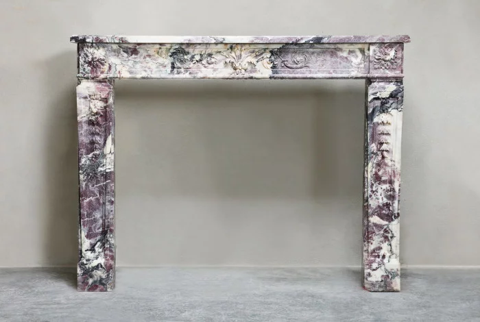 Antieke marmeren schouw