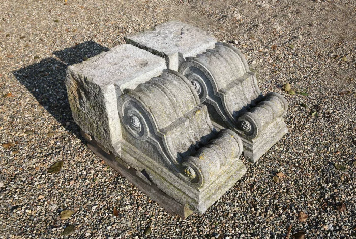 antieke set pilasters