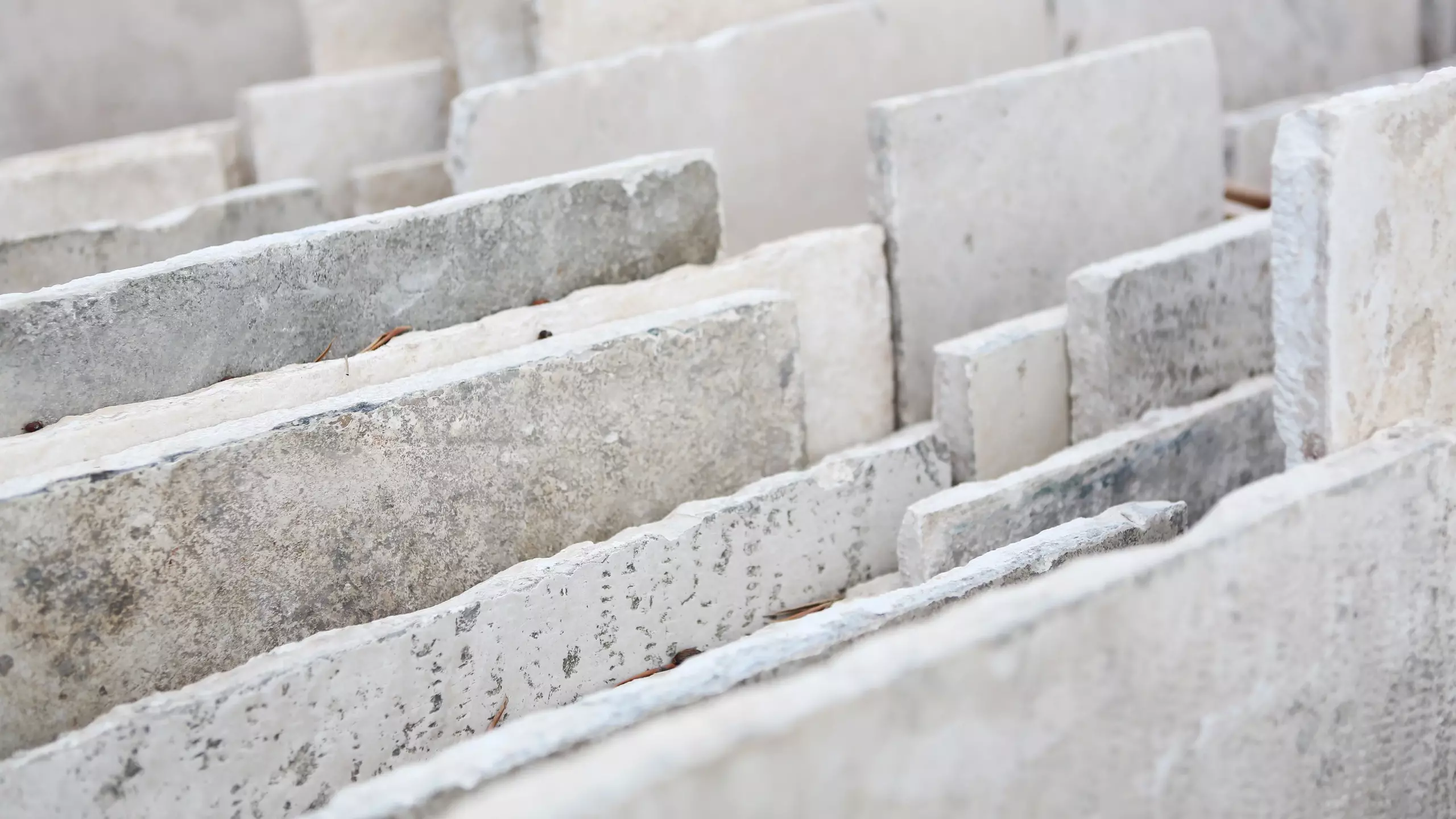 Bourgondische Dallen Franse kalksteen vloeren