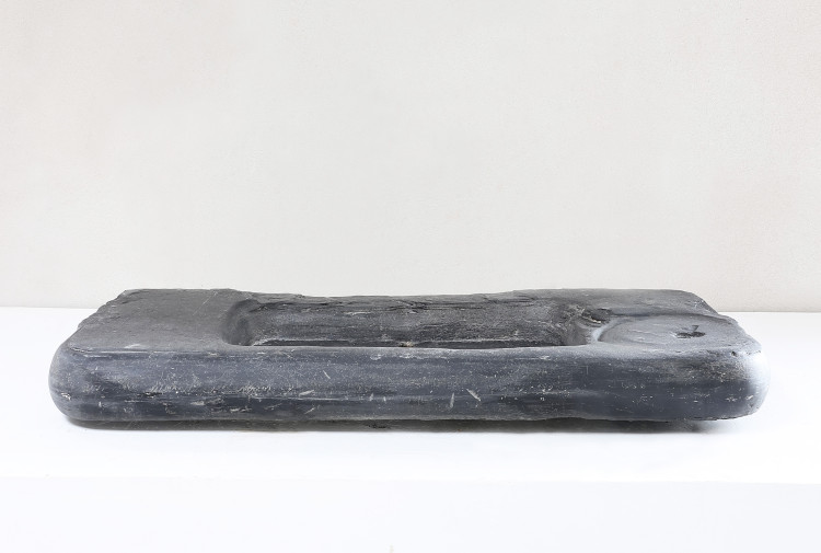 antieke leisteen wasbak