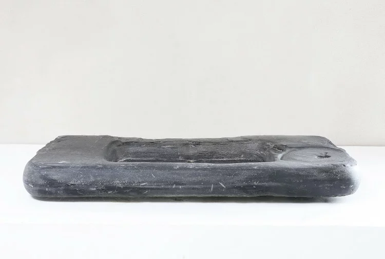 antieke leisteen wasbak