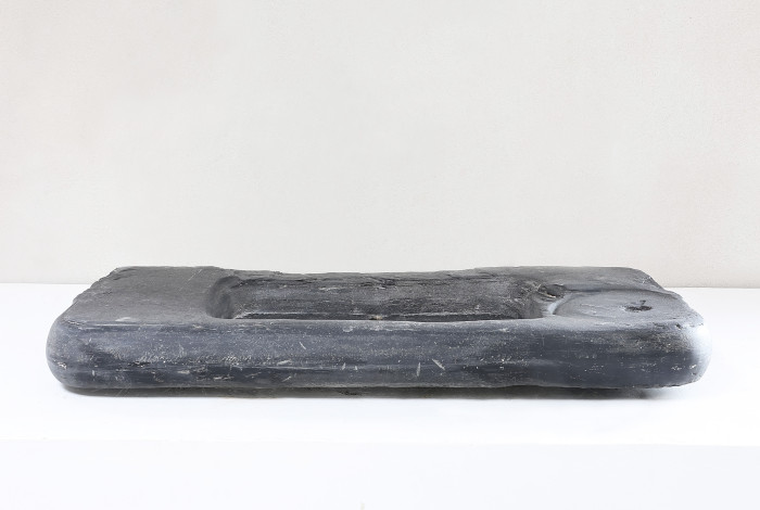 antieke leisteen wasbak