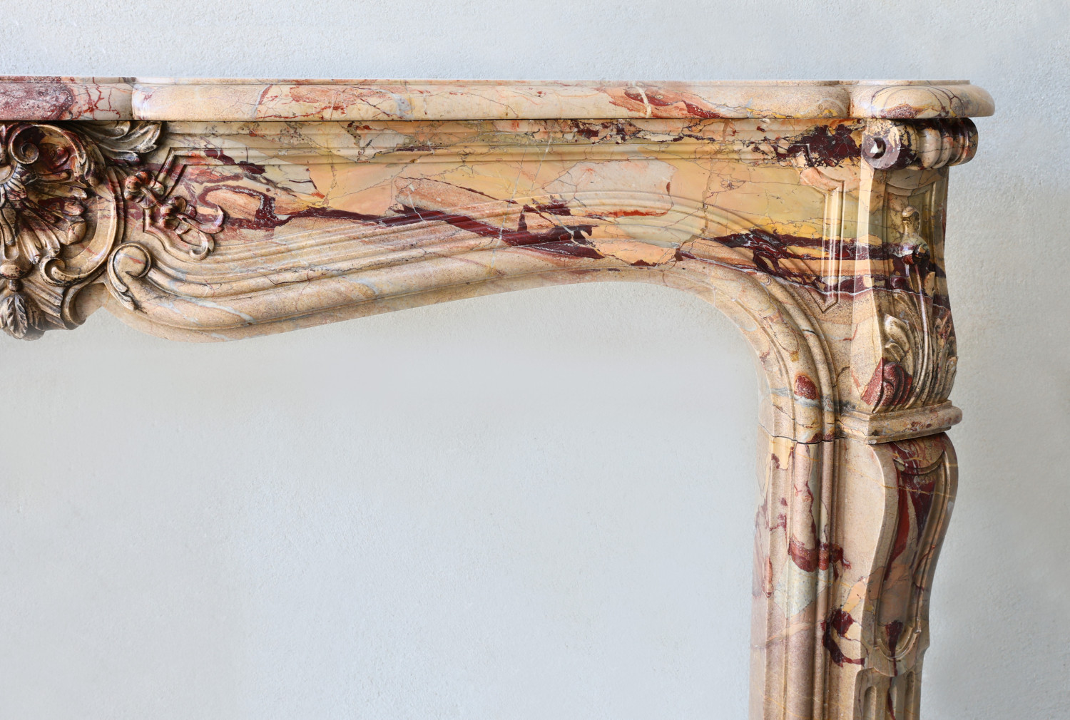 sarrancolin marmeren open haard