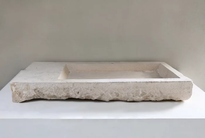 franse kalkstenen wasbak