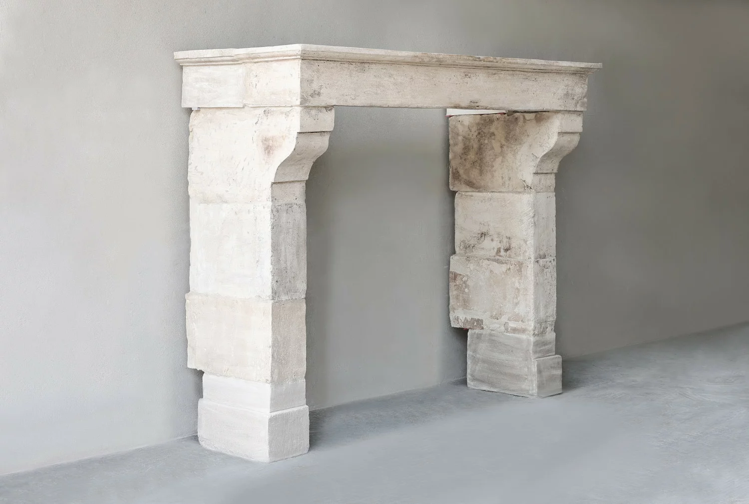 Campagnarde stijl schouw