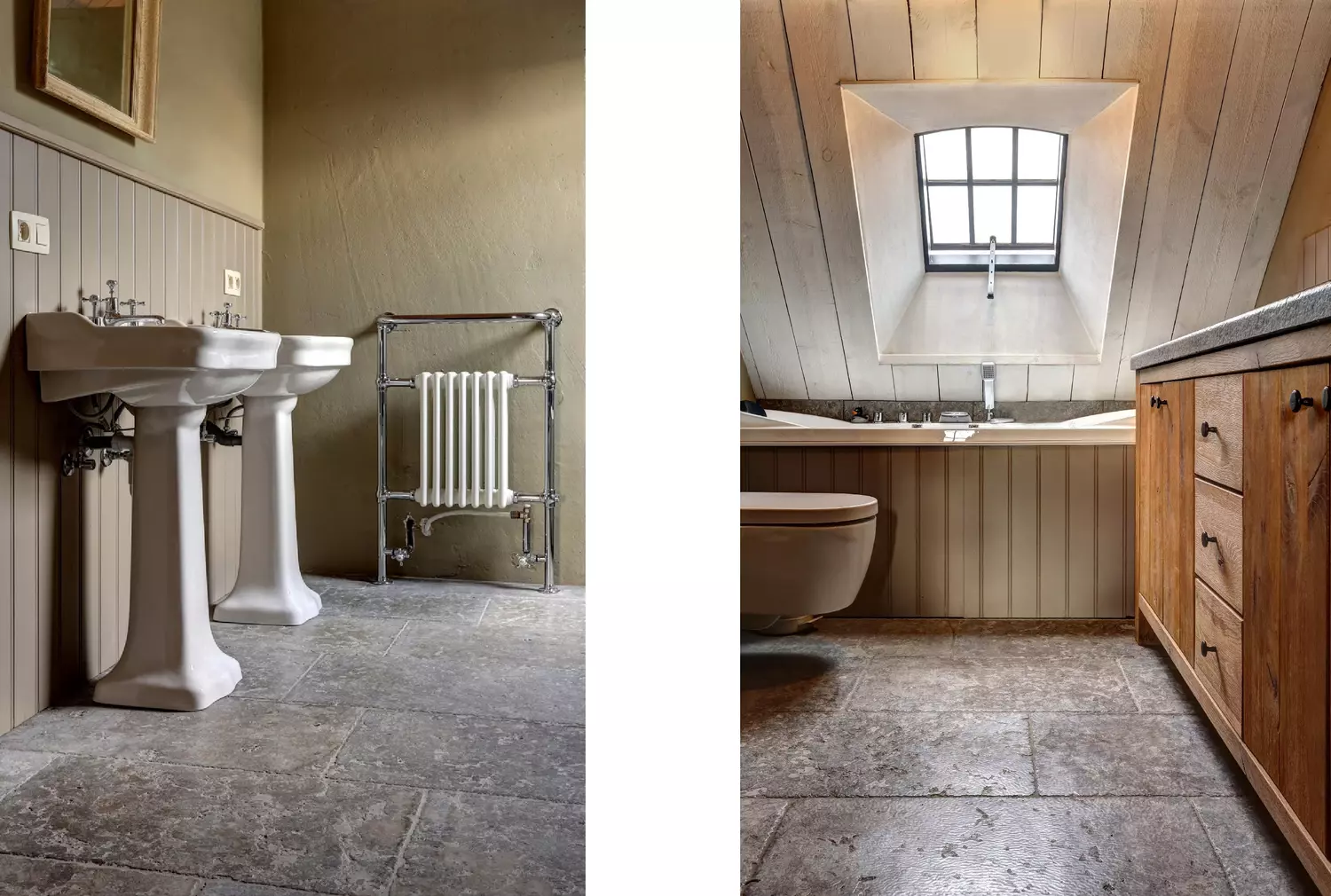 Franse kalksteen vloeren uit de Bourgogne