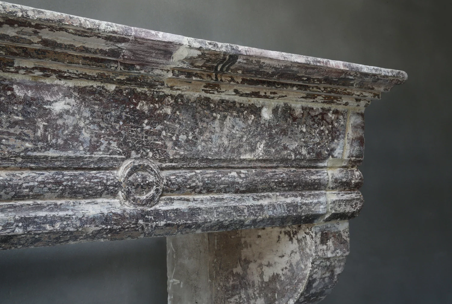 19e eeuwse schouw kalksteen