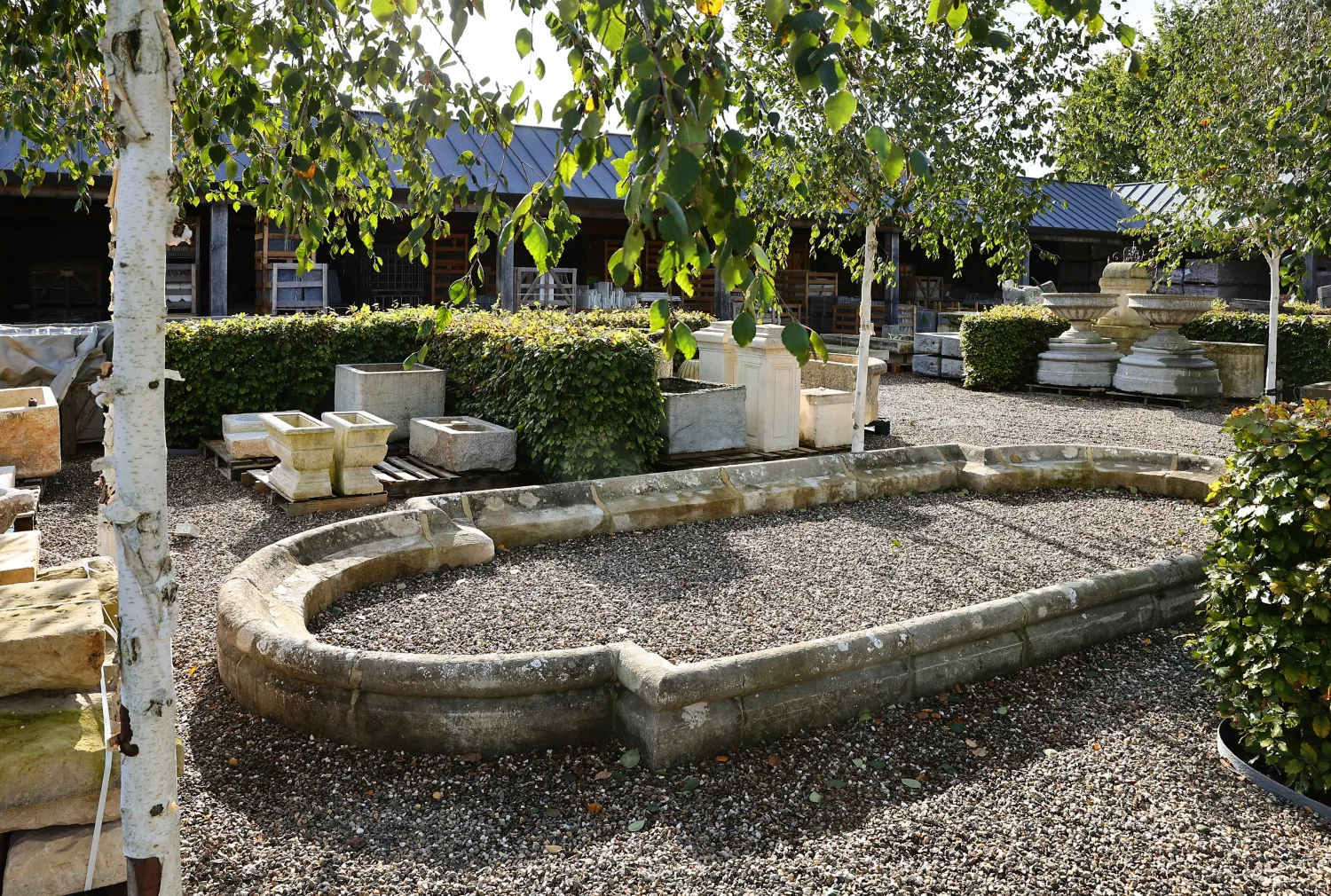 18e eeuwse waterbasin
