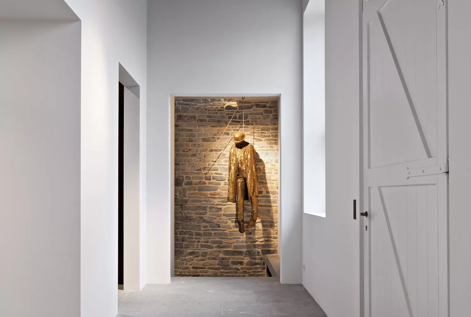 Belgisch hardsteen gestraald