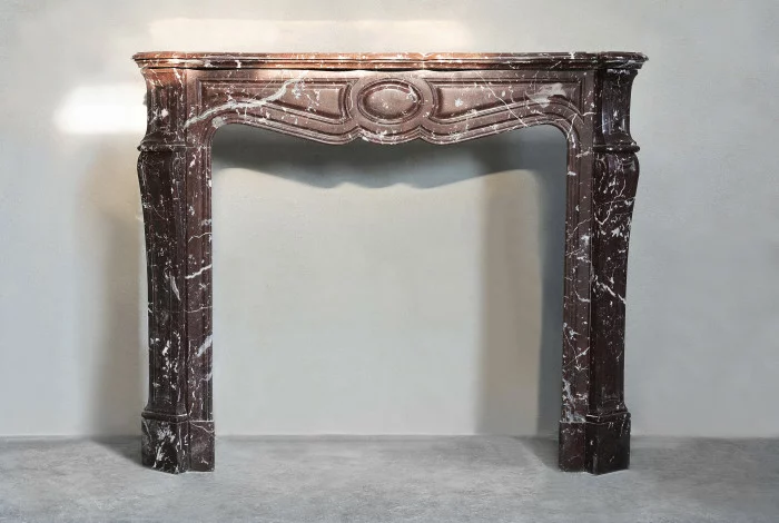 antieke marmeren schouw