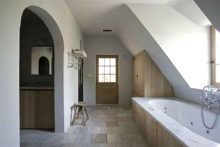 Oude Carrara marmer vloer