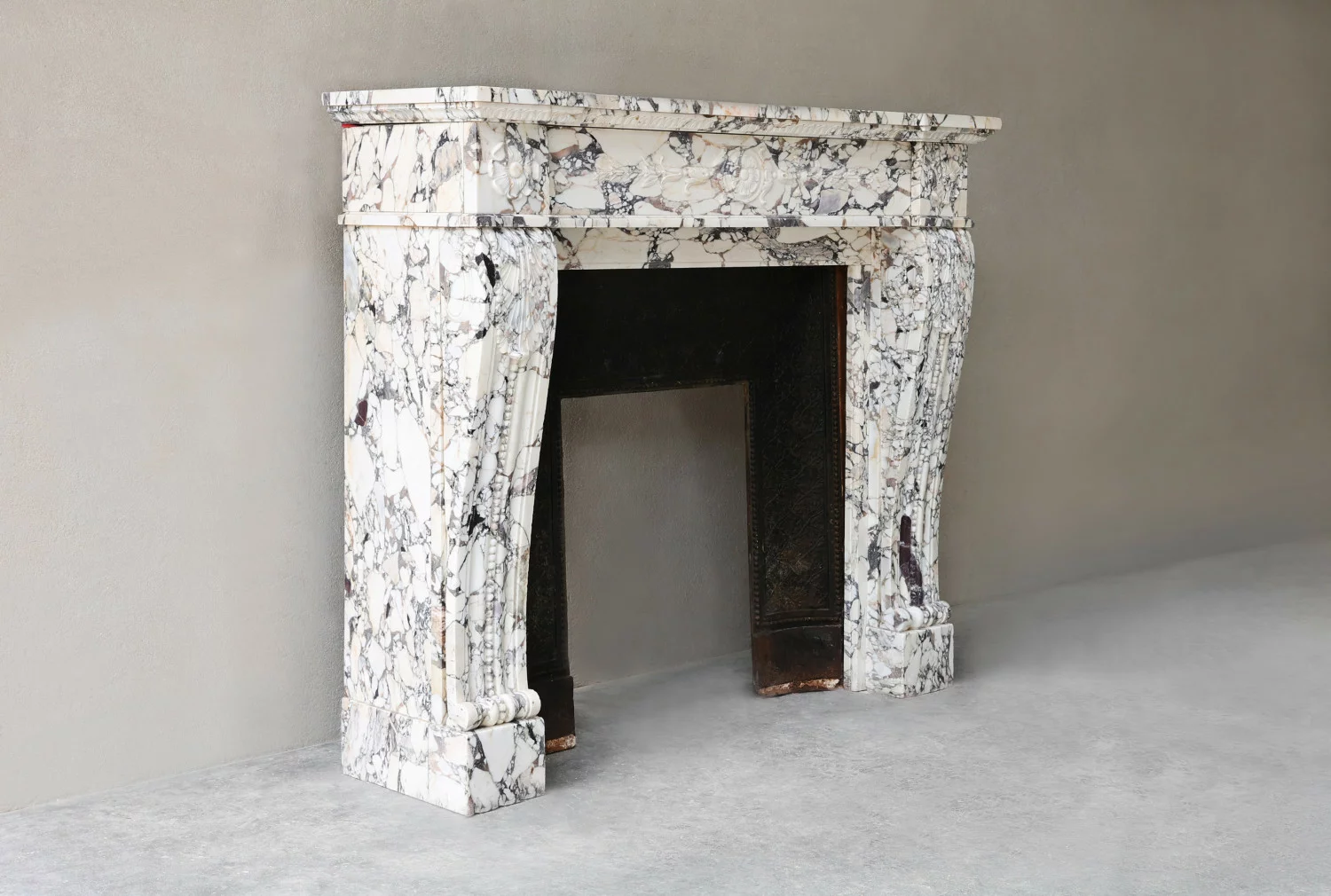 Antieke Marmeren open haard
