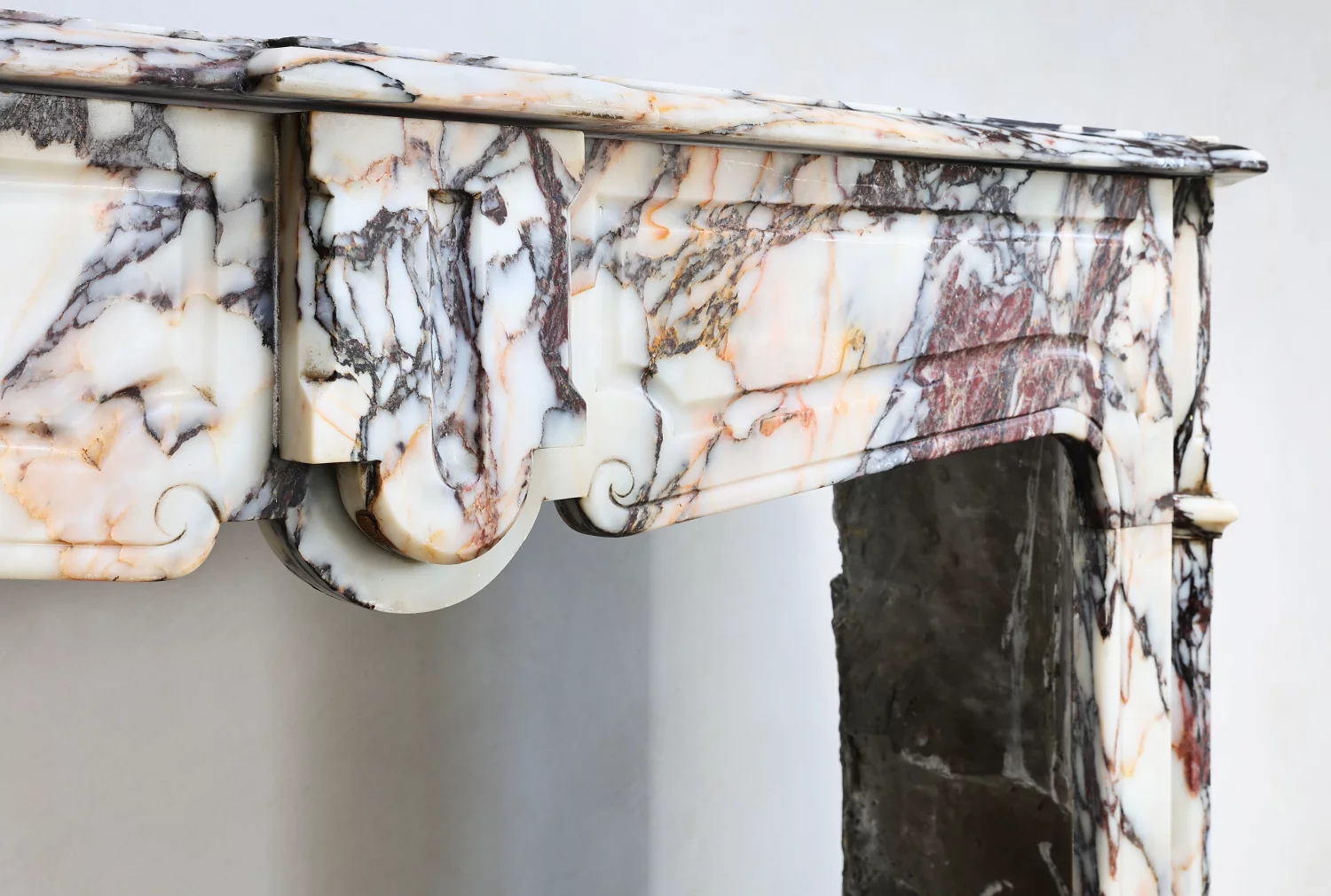Louis XV stijl schouw