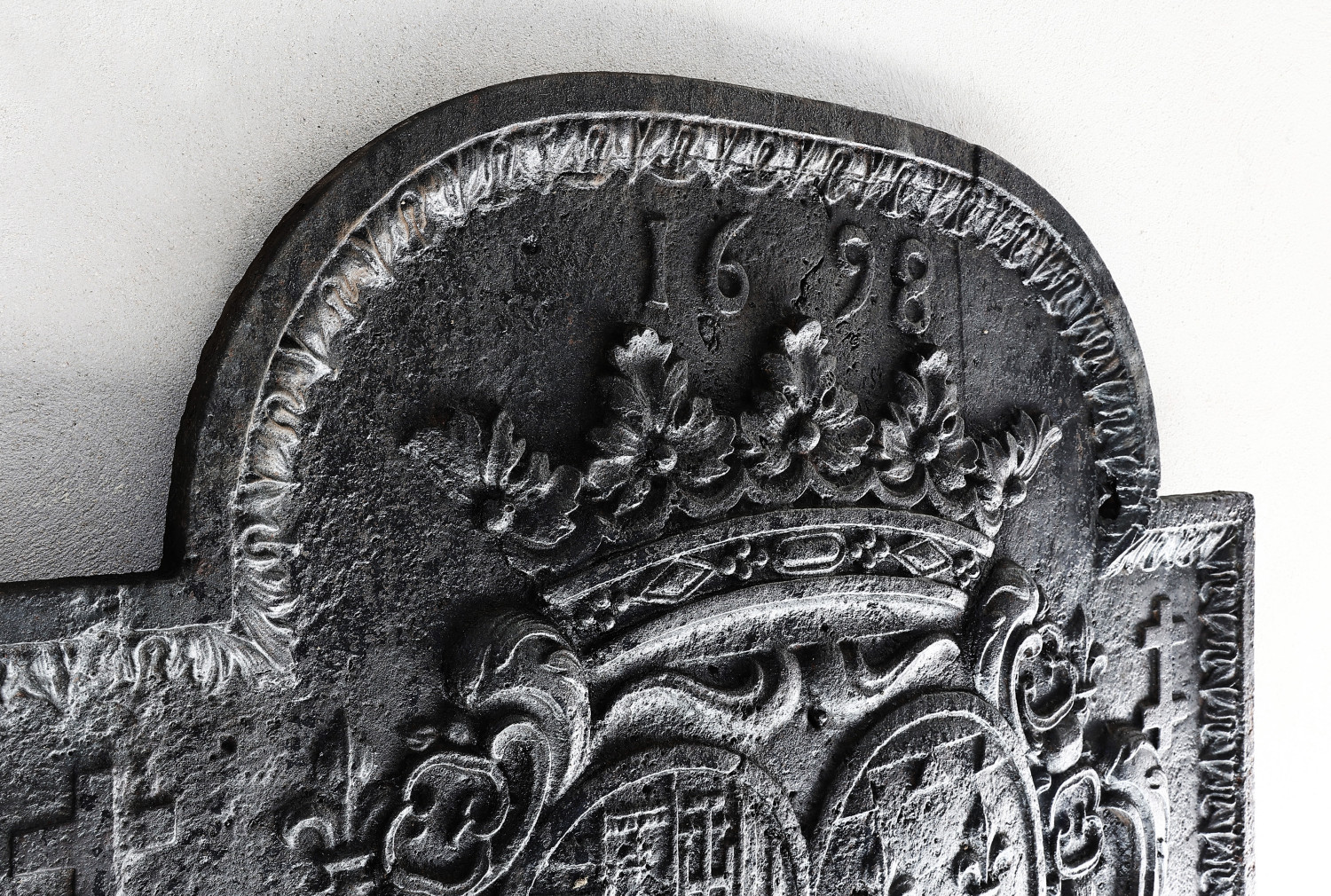 oude franse haardplaat