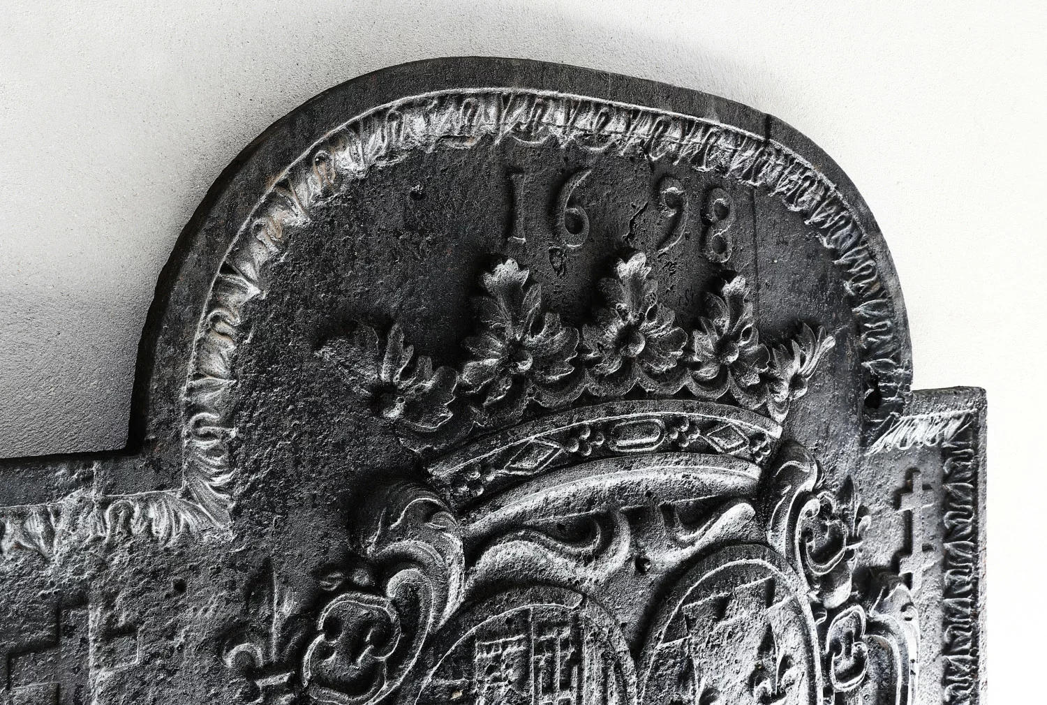 oude franse haardplaat