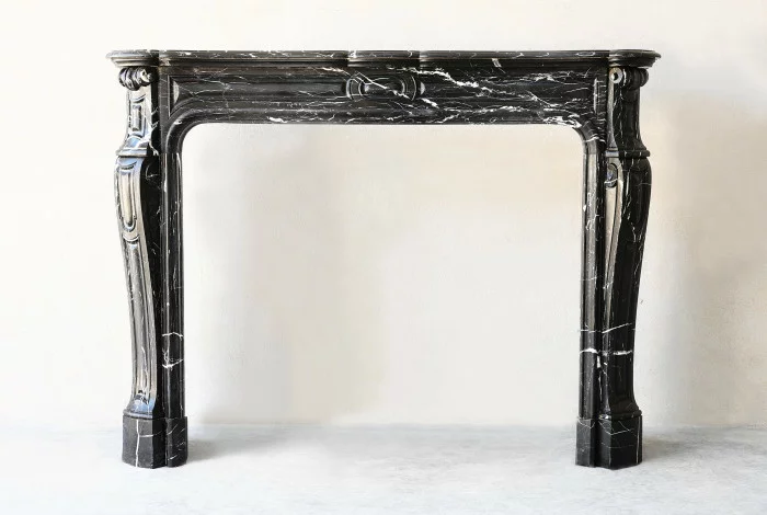 antieke marmeren schouw