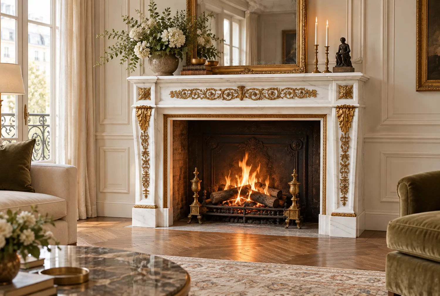 Louis XVI stijl mantel