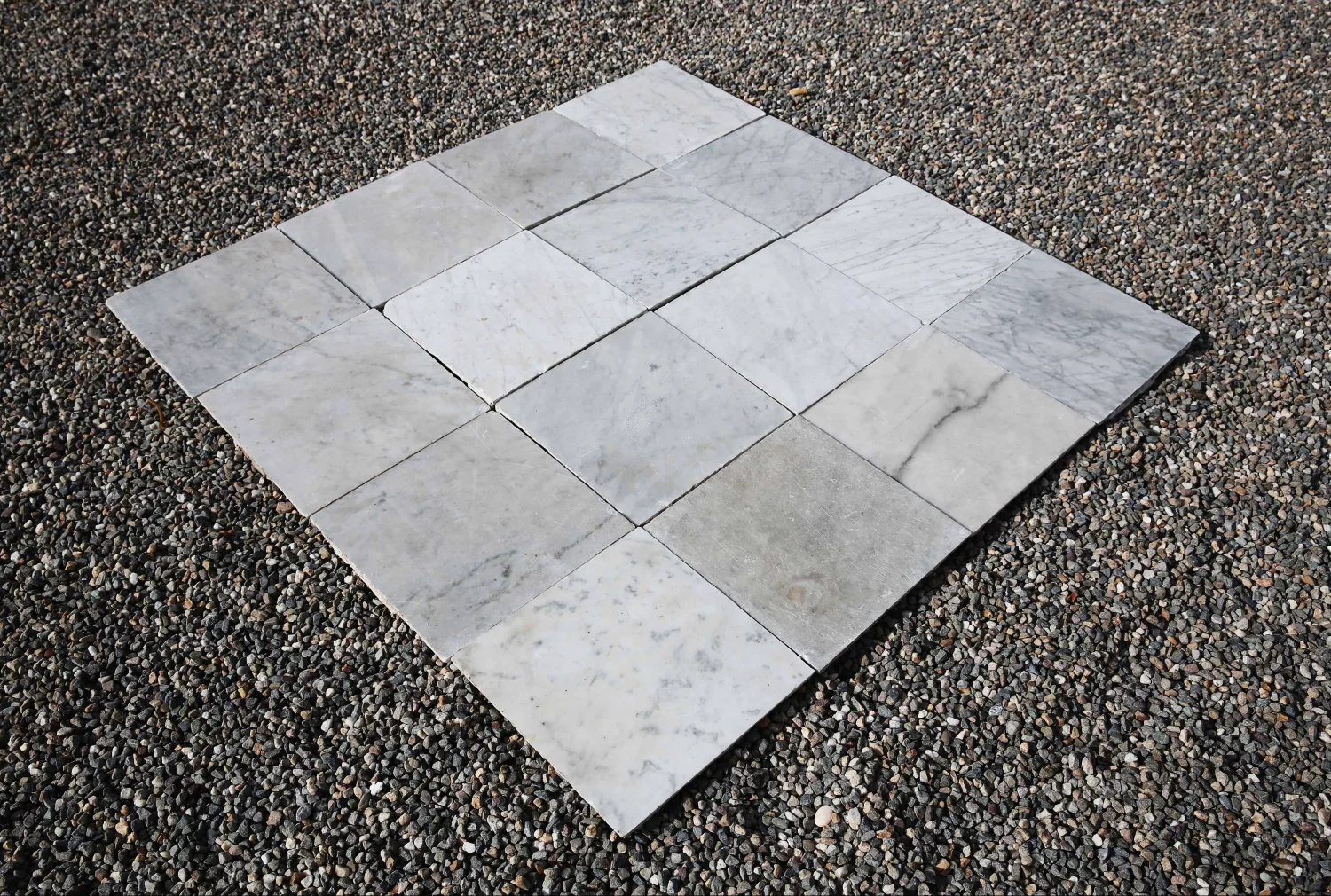 Carrara marmeren tegels