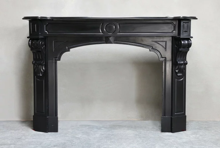 antieke marmeren schouw