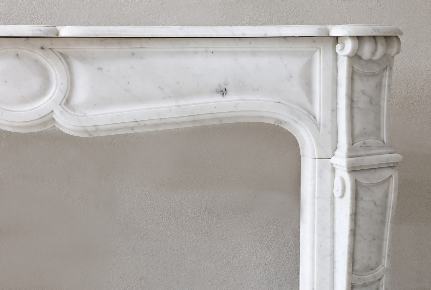 Carrara marmeren mantel