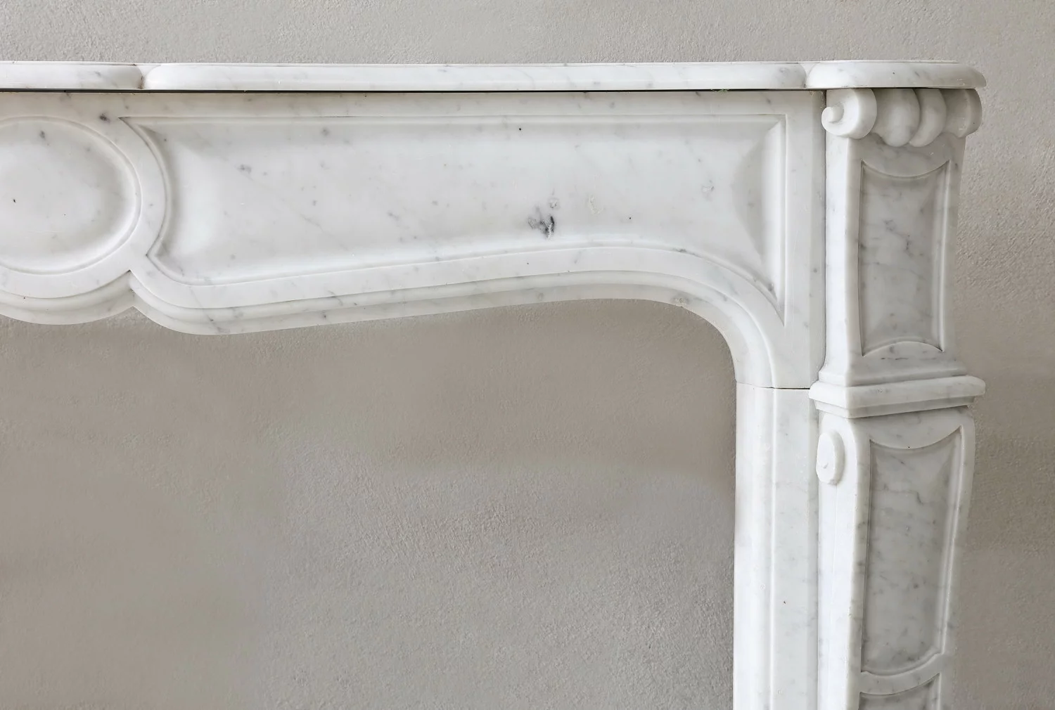 Carrara marmeren mantel