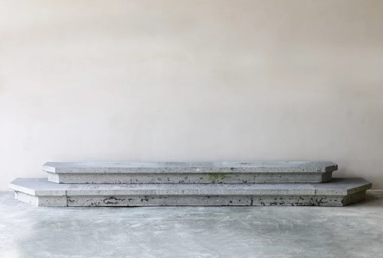 antieke set traptreden