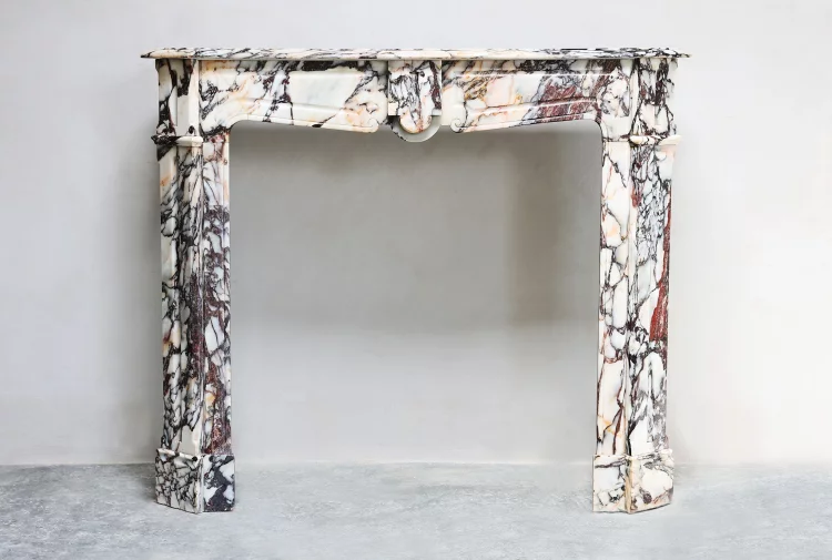 antieke marmeren mantel