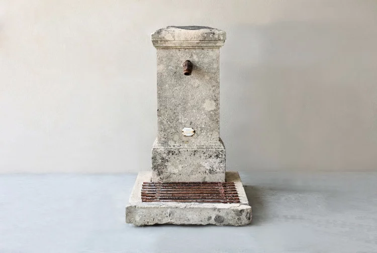 antieke stadsfontein