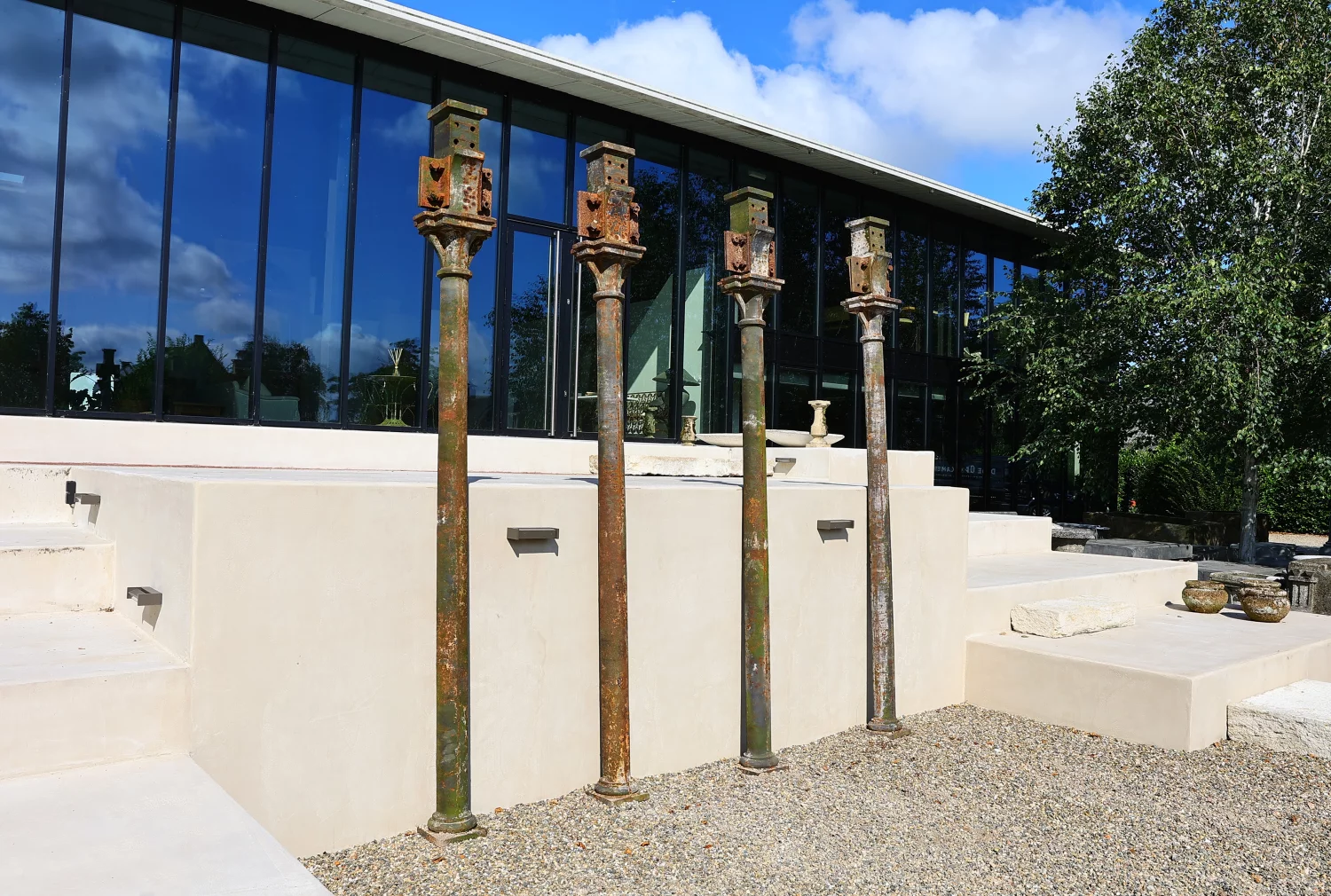 19e eeuwse set historische bouwmaterialen