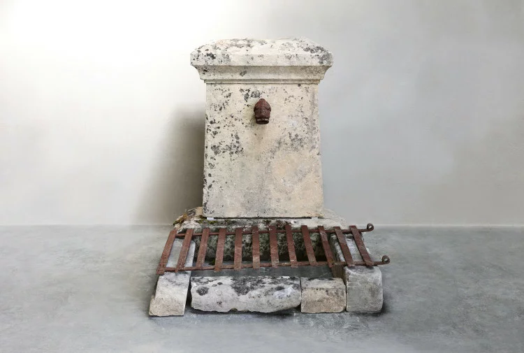 antieke stadsfontein