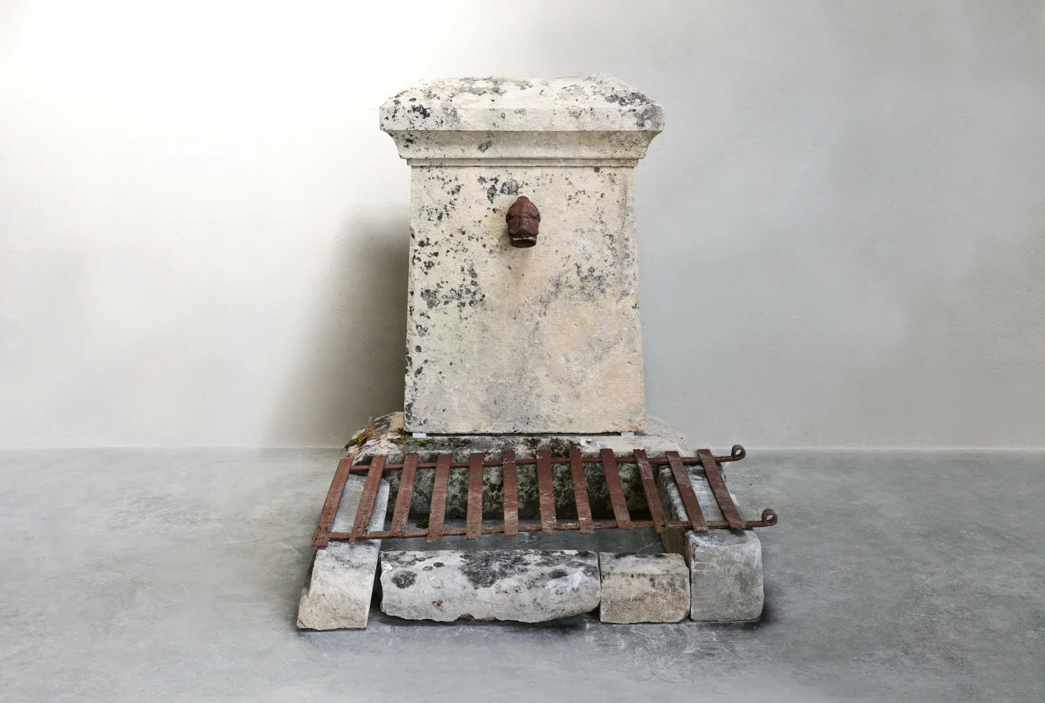 antieke stadsfontein