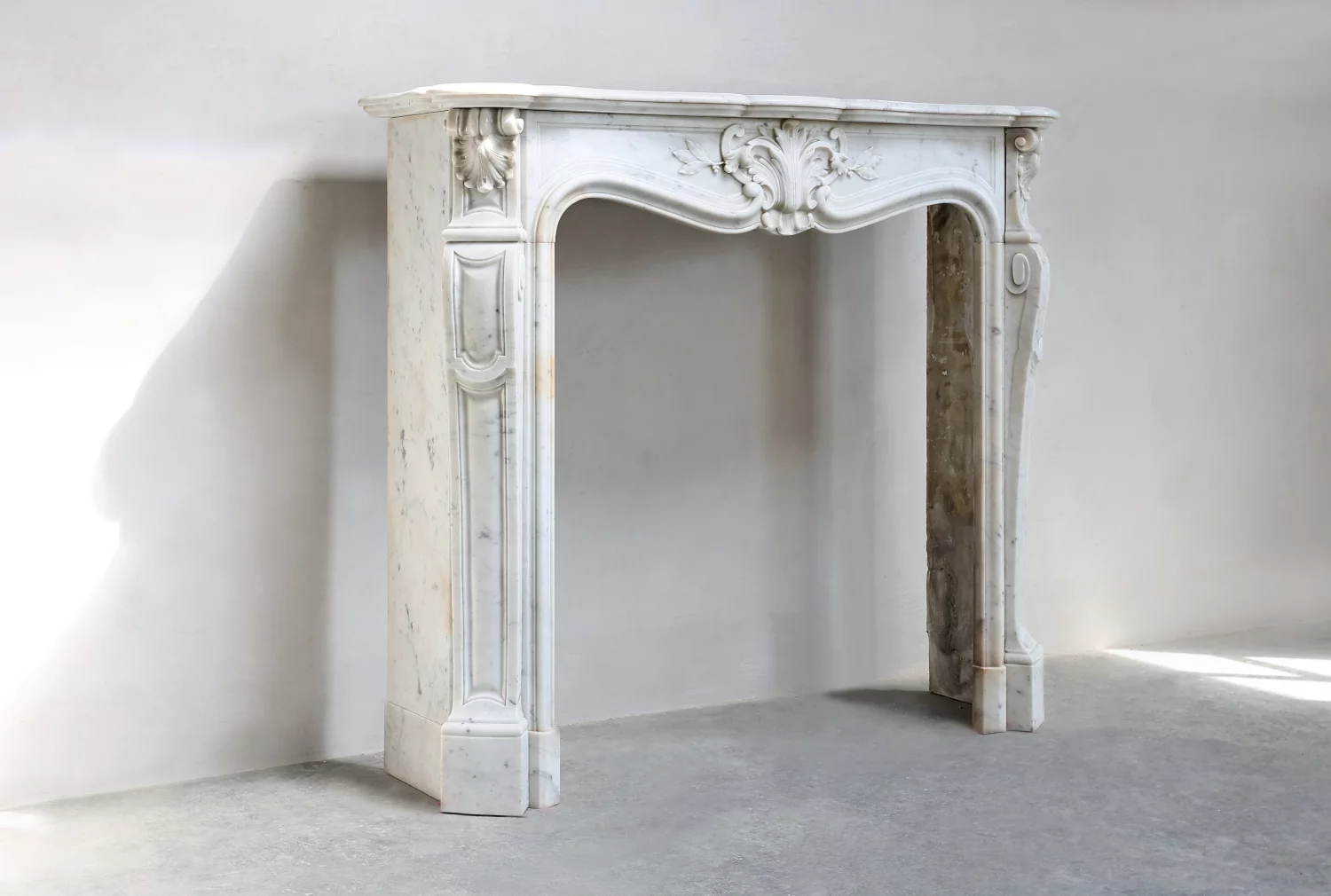 Carrara marmeren mantel