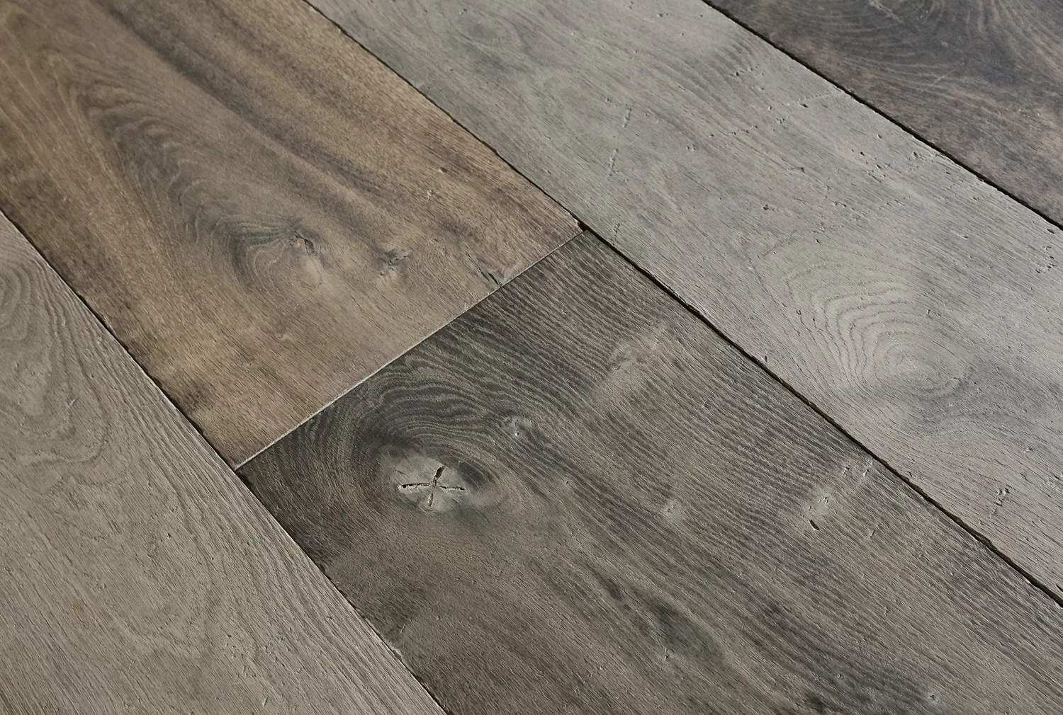 oude eiken plankenvloer