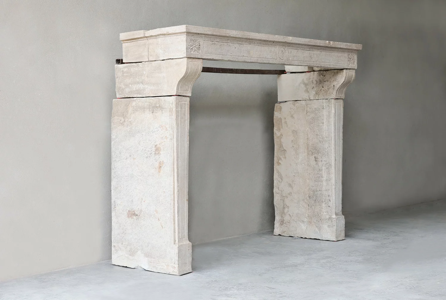 Campagnarde stijl open haard